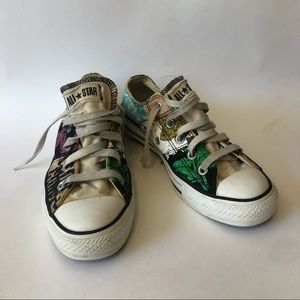 Women’s Rare Unicorn Peace Sign Converse